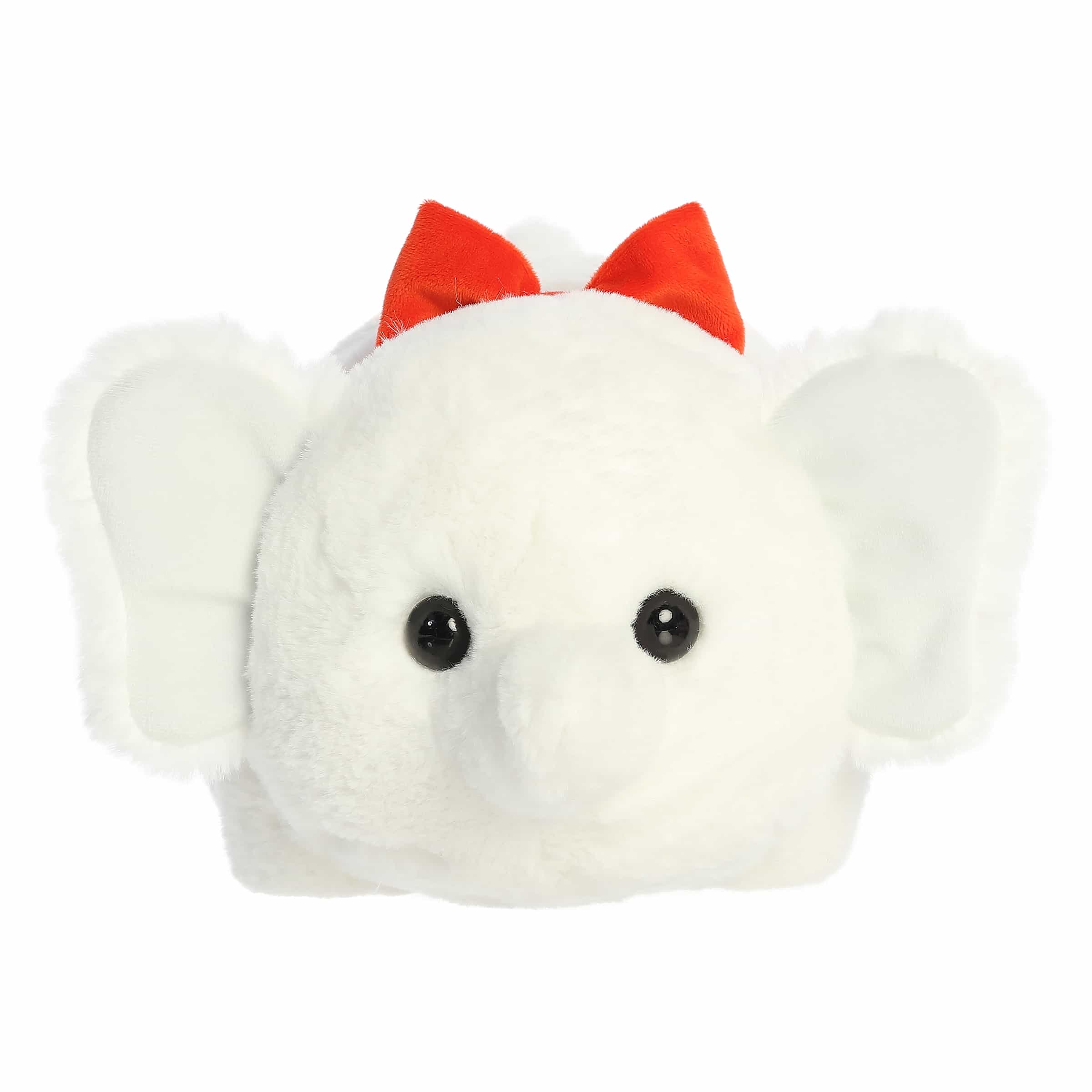 Aurora Plush Spudsters 10 Inch Winnie the White Elephant Holiday Plush Toy