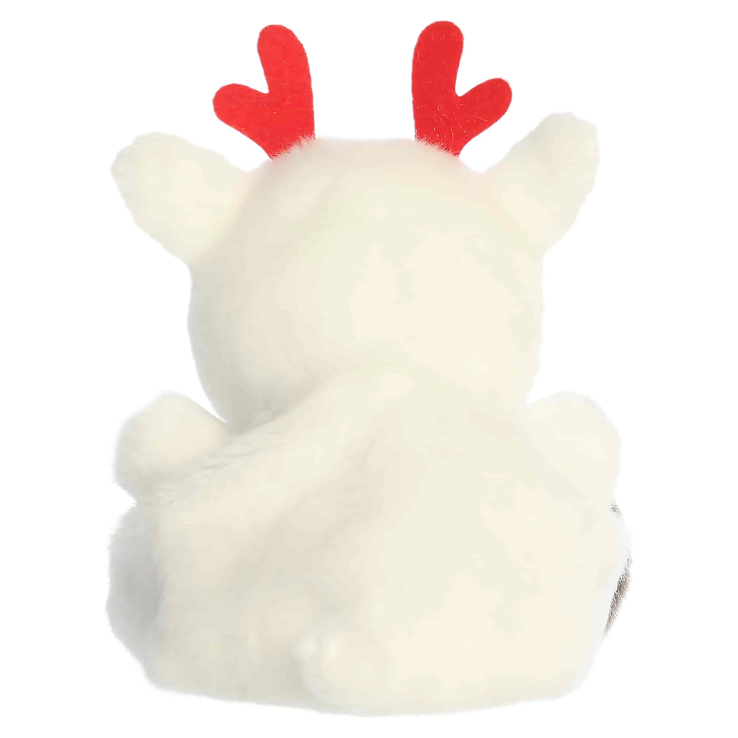Palm Pals 5 Inch Rem the Peppermint Reindeer Holiday Plush Toy