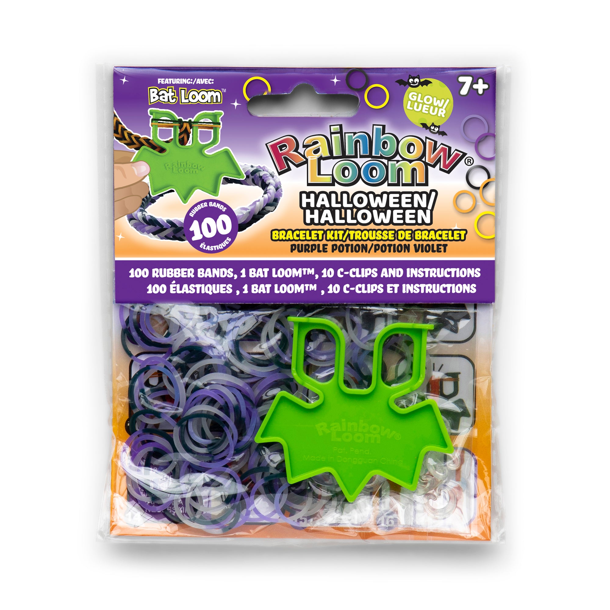 Rainbow Loom Halloween Purple Potion Fun Pack Bracelet Kit