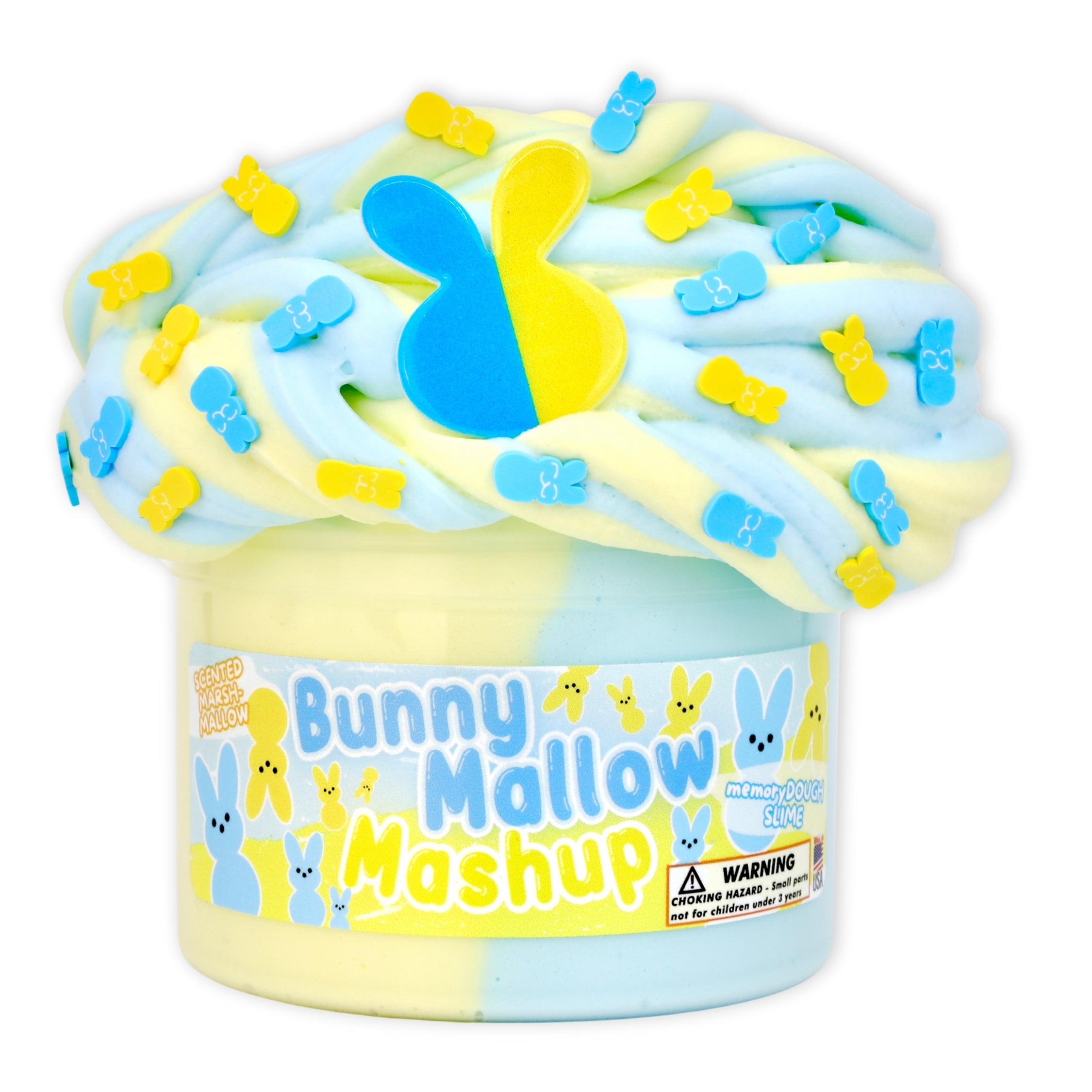Dope Slimes 8 oz Bunny Mallow Mashup Easter Slime