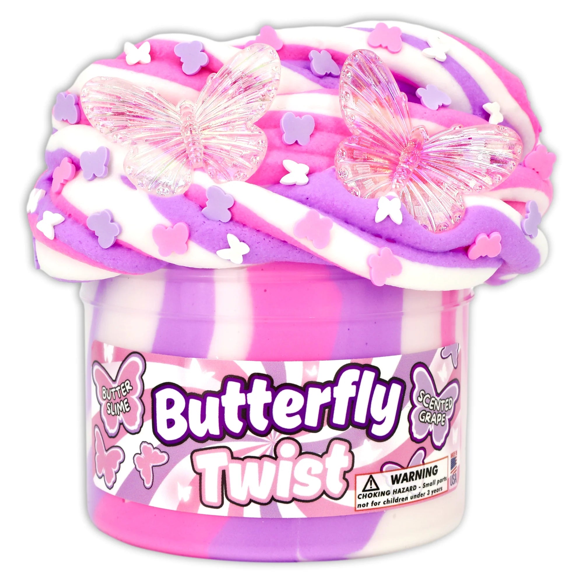 Dope Slimes 8 oz Butterfly Twist Slime