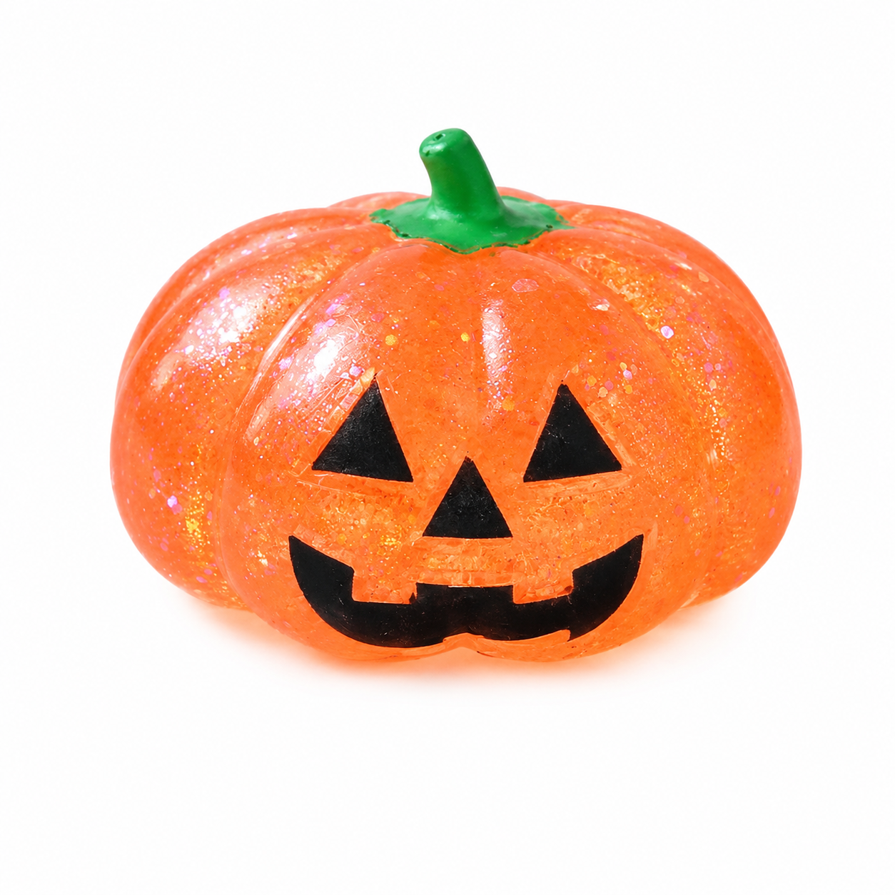 Sugar Gel Squishy 3 Inch Pumpkin Halloween Maltose Filled Sensory Toy