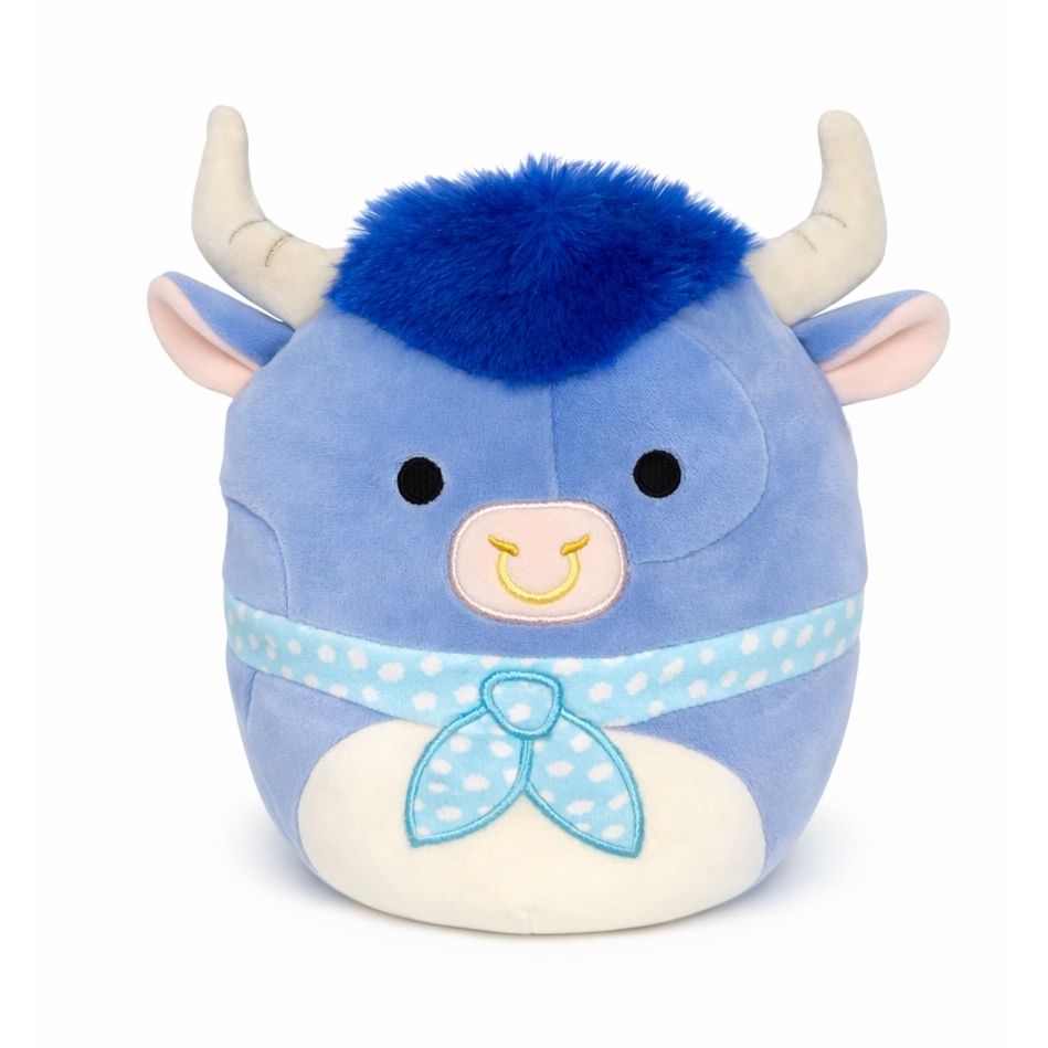 Squishmallow 8 Inch Bermayeh the Bull Easter Plush Toy