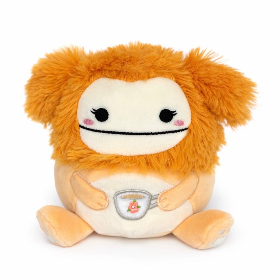 Squishmallow 5 Inch Shasta the Bigfoot with Tea Cup Easter Plush Toy