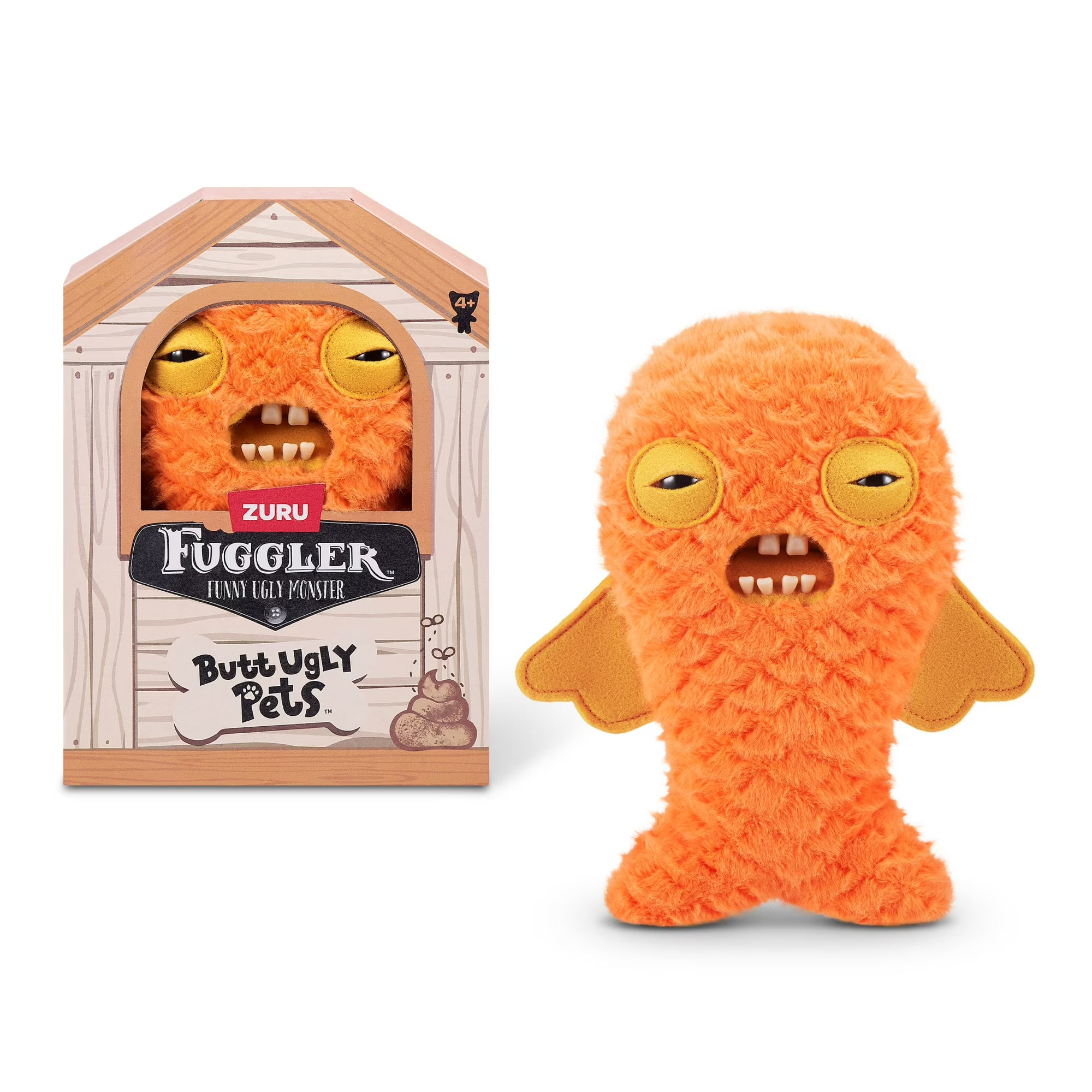 Zuru Fugglers 9 Inch Butt Ugly Pets - Cod Father (Goldfish)