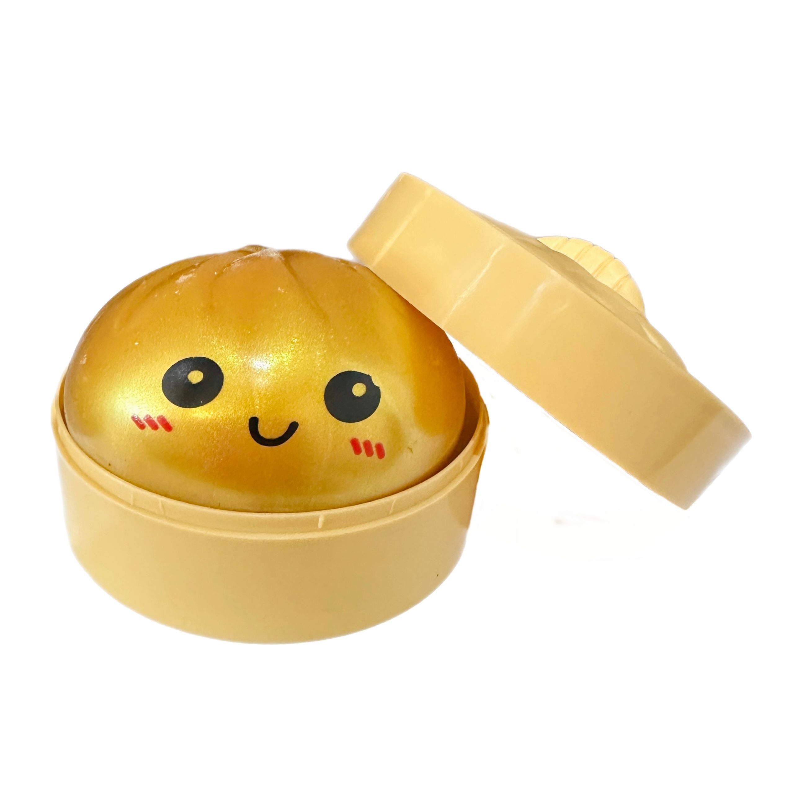 Mystery Squishy Dumplings with Faces - 3.5 Inch Surprise Squishy Sensory Toy