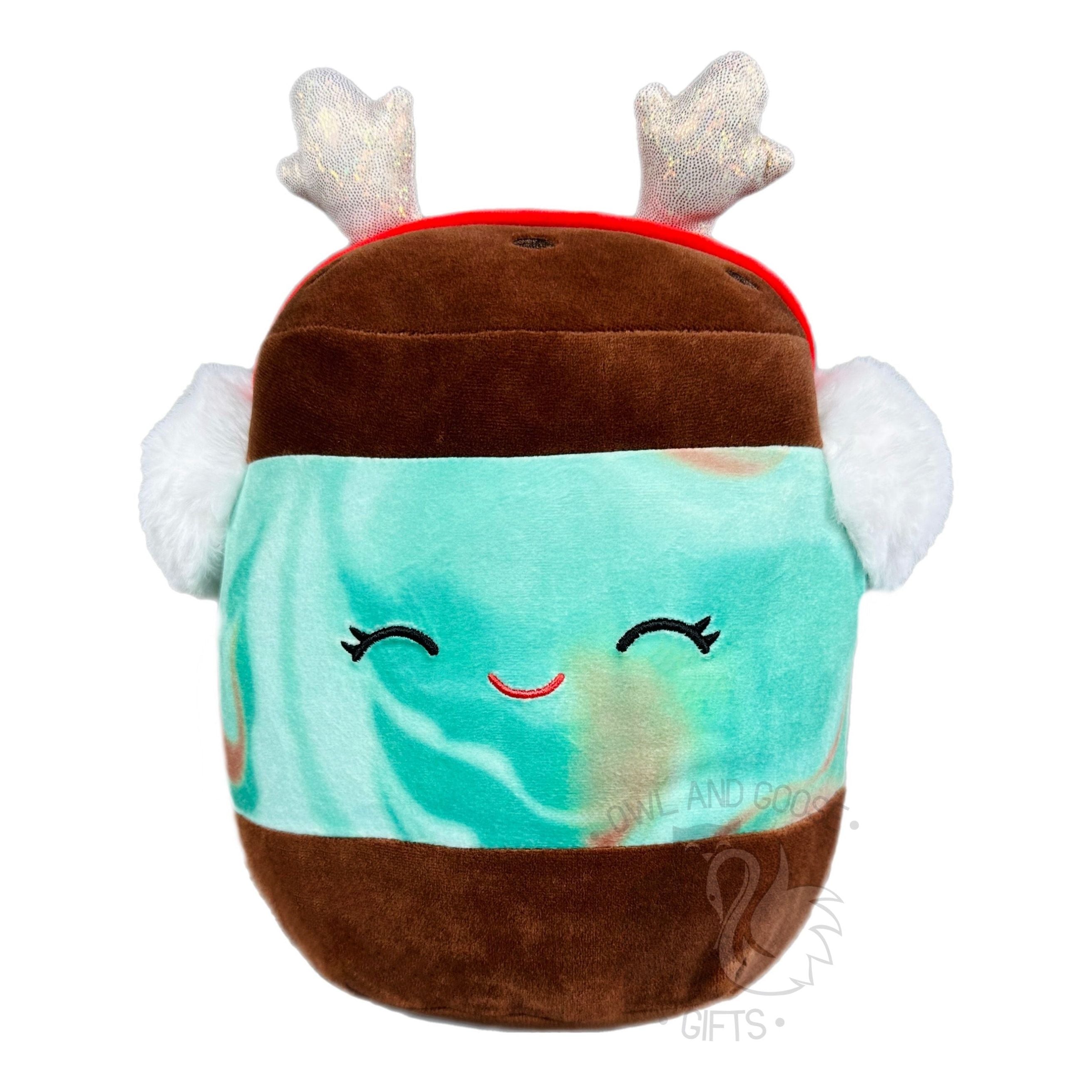 Squishmallow 8 Inch Revna the Mint Ice Cream Sandwich Christmas Plush Toy