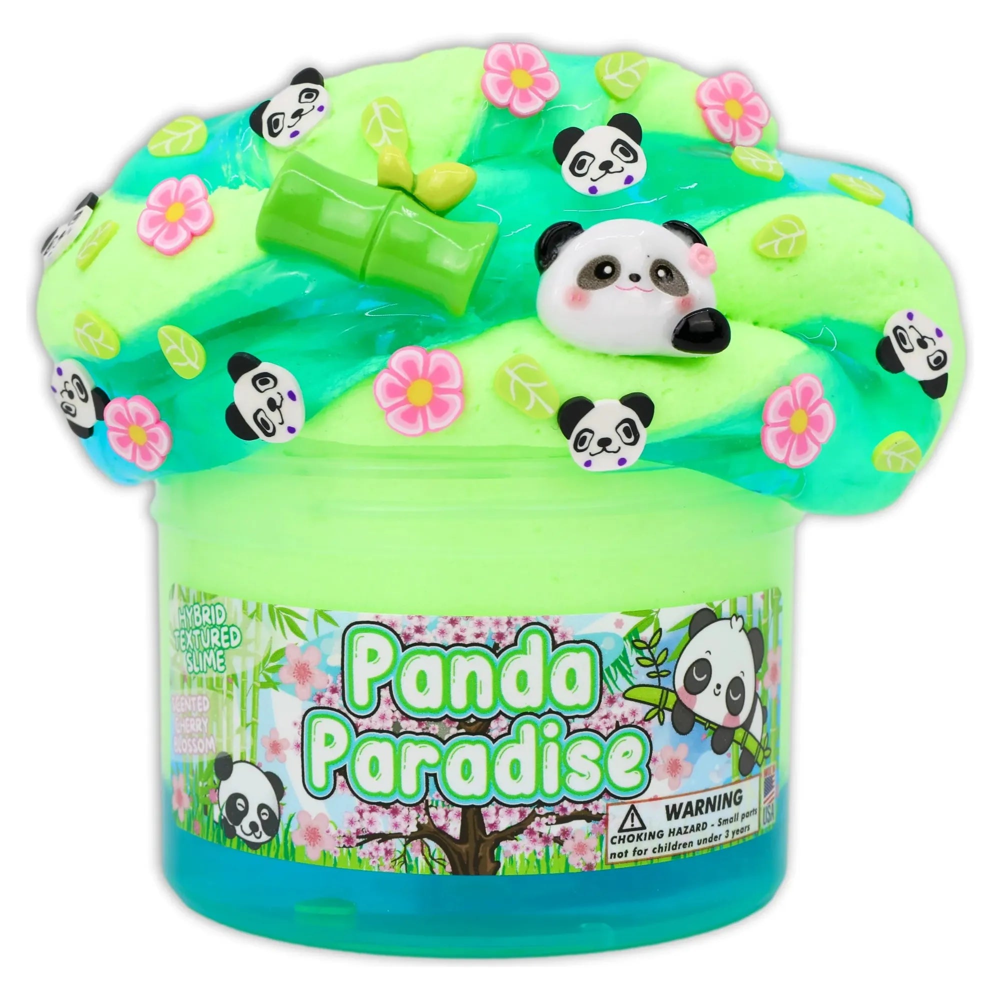 Dope Slimes 8 oz Panda Paradise Slime