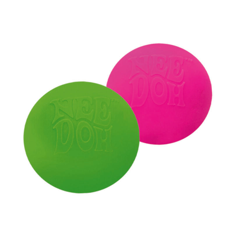 Nee Doh Teenie Cool Candy Cane 1.5 Inch Squish Ball Fidget Toy - Set of 5
