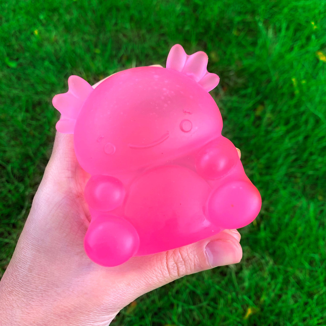 Top Trenz Abby the Axolotl Super Duper Sugar Squisher - Squishy Sensory Toy - Assorted
