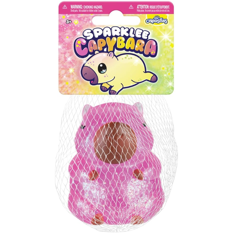 ORB Curiosities Sparklee Capybara Squishy Sensory Toy