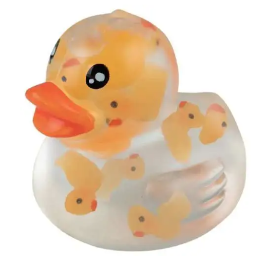 ORB 2.5 Inch Sugar Smooshies Ducky Duck Squishy Sensory Fidget Toy - Assorted