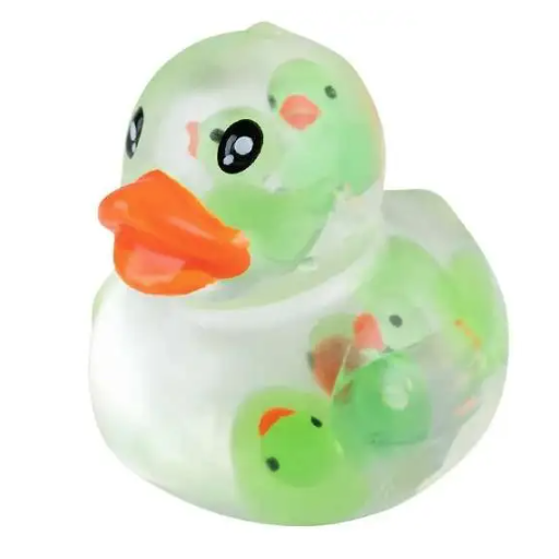 ORB 2.5 Inch Sugar Smooshies Ducky Duck Squishy Sensory Fidget Toy - Assorted