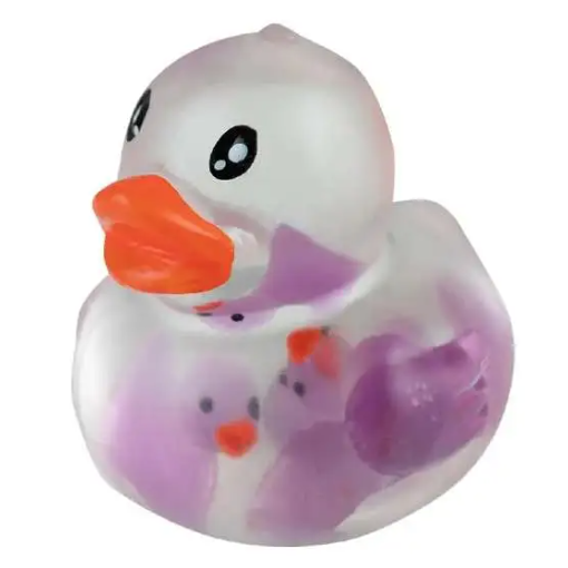 ORB 2.5 Inch Sugar Smooshies Ducky Duck Squishy Sensory Fidget Toy - Assorted