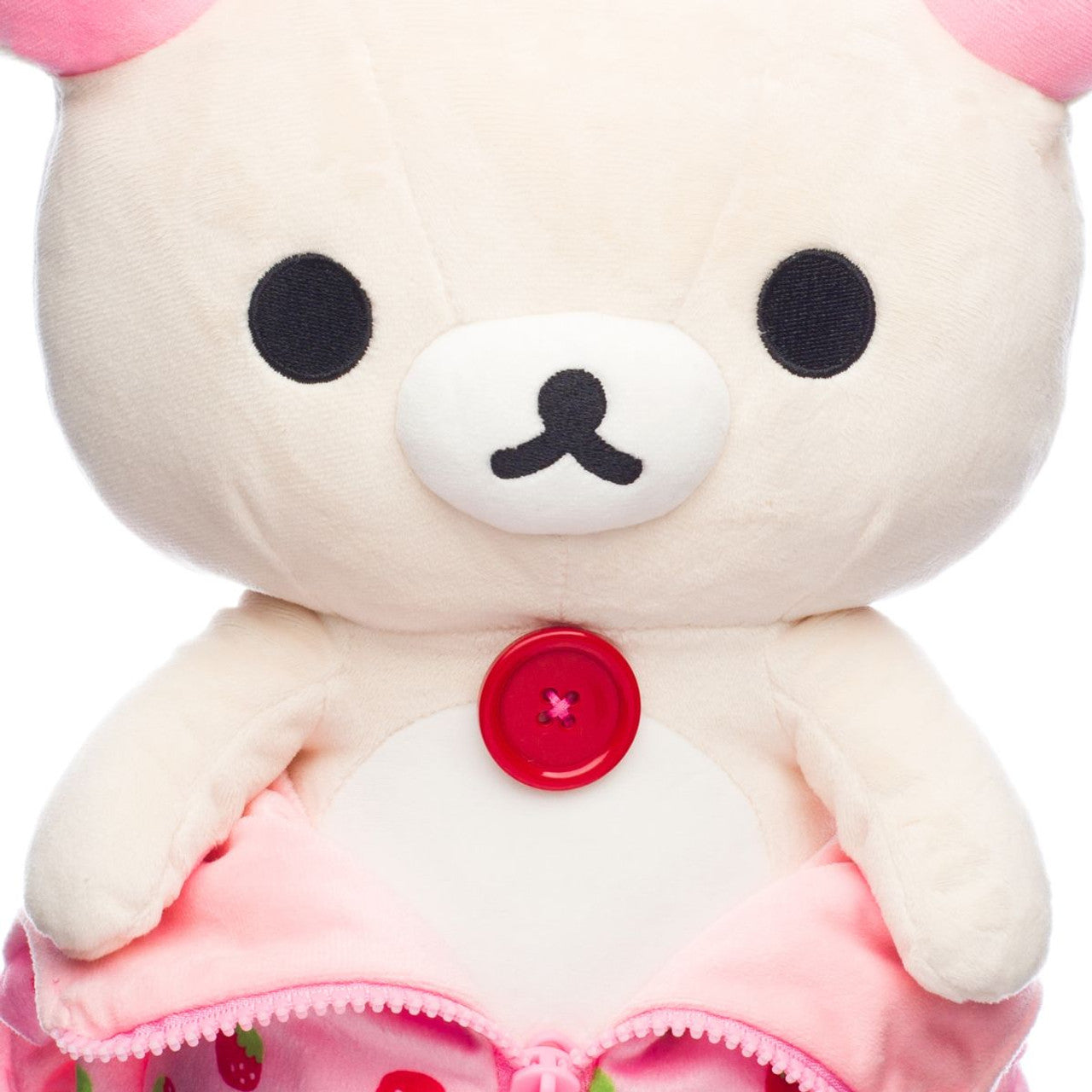 San-X Rilakkuma and Friends 15 Inch Korilakkuma Sleeping Bag Plush Toy - PINK