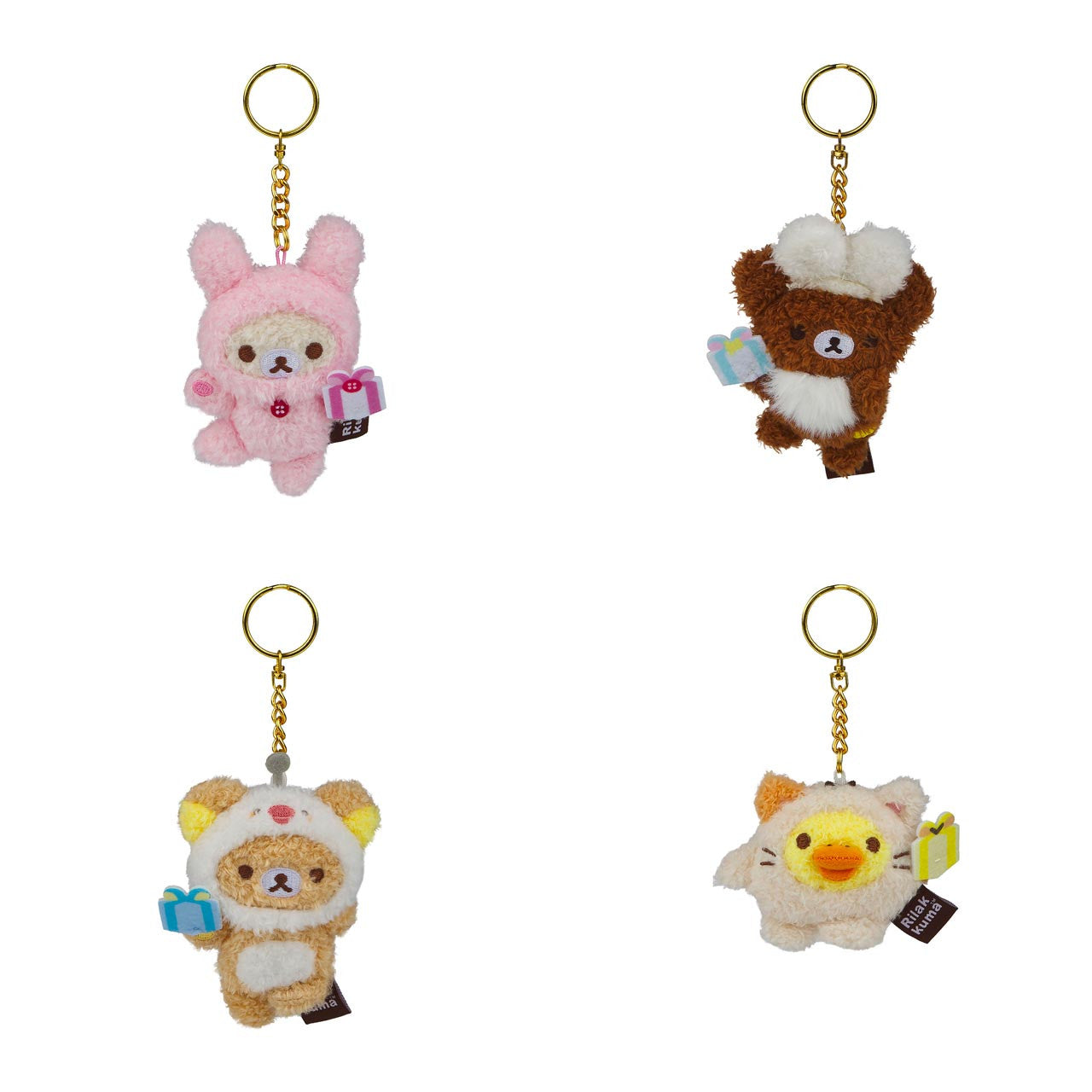 San-X Rilakkuma and Friends Gift Series Blind Box Plush Clip - 1 MYSTERY BOX