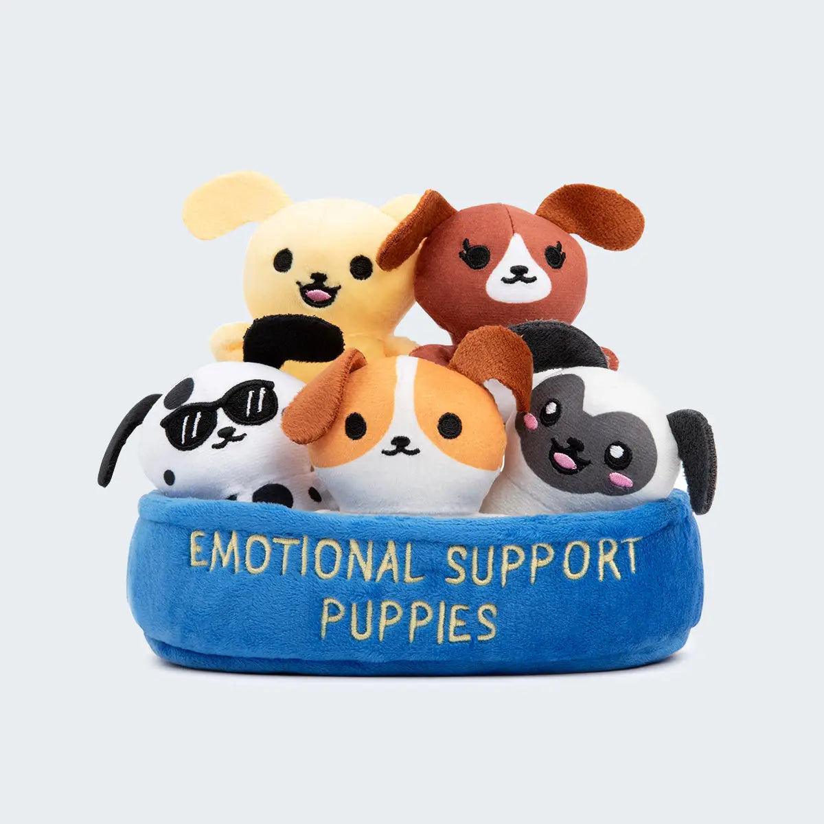 Emotional Support Puppies Set of 5 Plush Toys by What Do You Meme