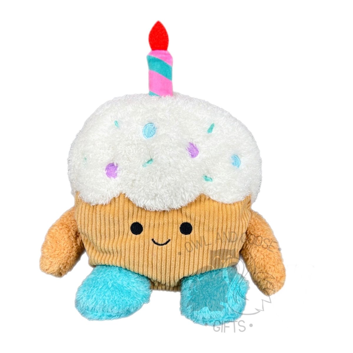 Bum Bumz 7.5 Inch Chap the Cupcake Party Bumz Plush Toy - Owl & Goose Gifts