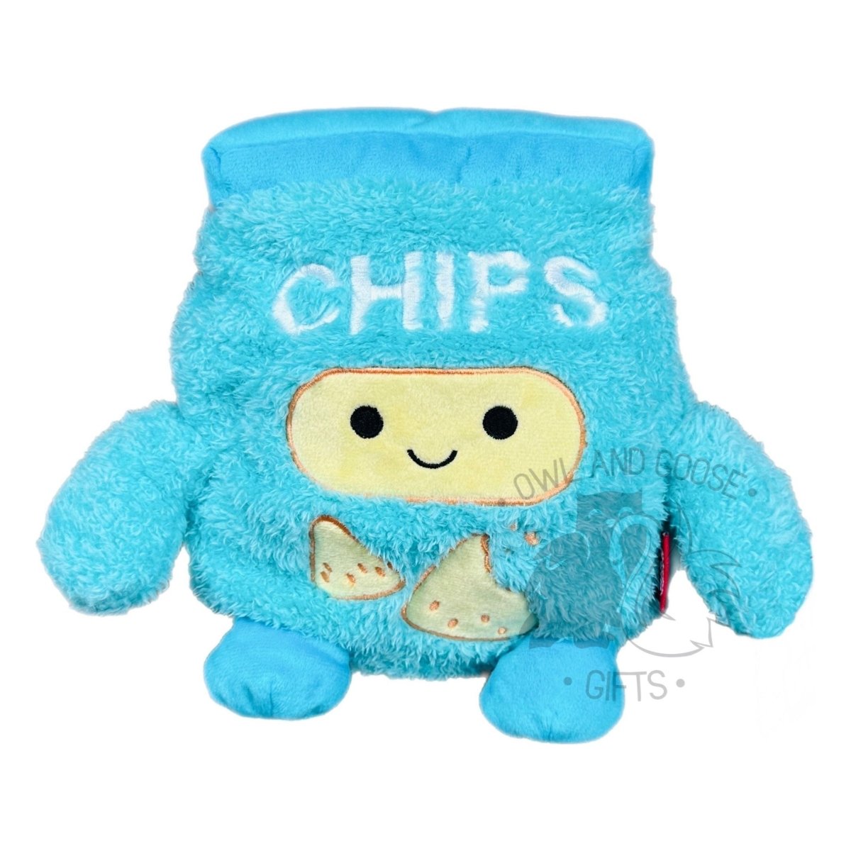 Bum Bumz 7.5 Inch Corbyn the Chips Snack Bumz Plush Toy - Owl & Goose Gifts