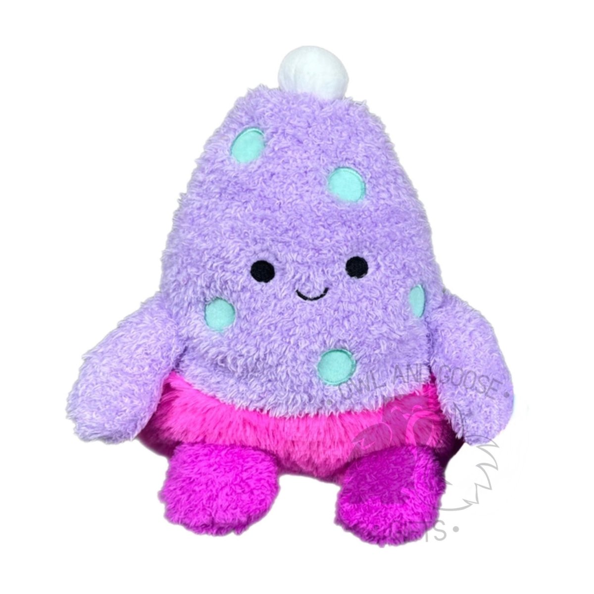 Bum Bumz 7.5 Inch Helga the Party Hat Party Bumz Plush Toy - Owl & Goose Gifts