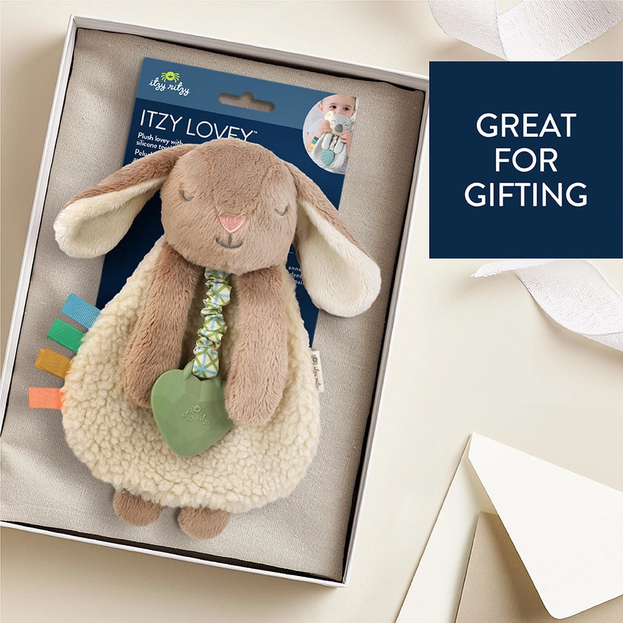 Itzy Ritzy Itzy Friends Lovey™ Billie Bunny Plush Teether Toy