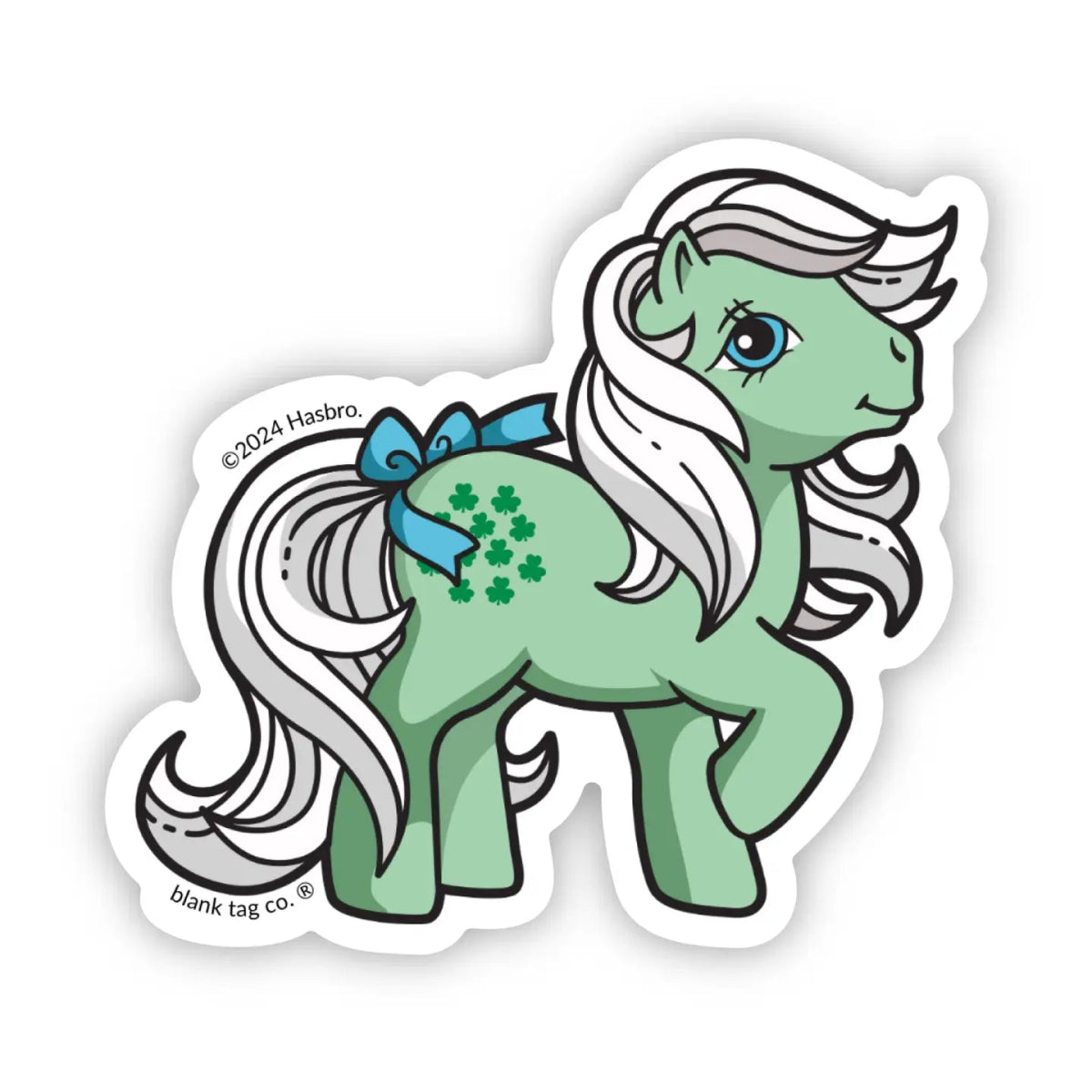 My Little Pony Minty Vinyl Sticker by Blank Tag Sticker Co. - Owl & Goose Gifts