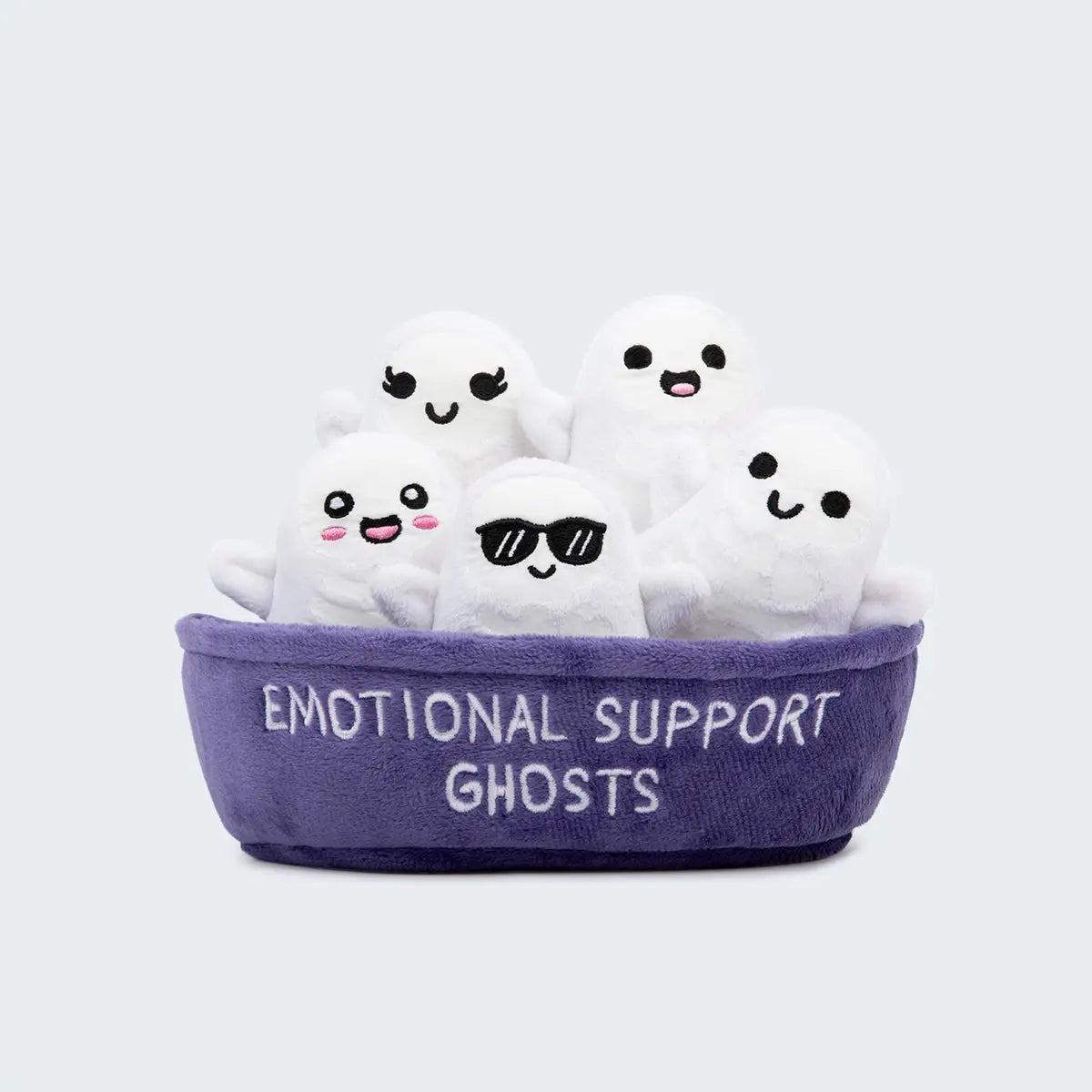 Emotional Support Ghosts Set of 5 Plush Toys by What Do You Meme