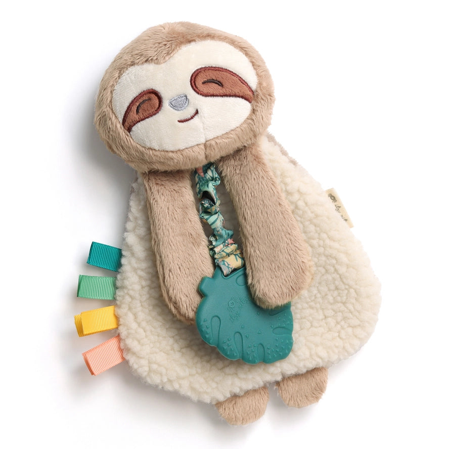 Itzy Ritzy Itzy Friends Lovey™ Sloth Plush Teether Toy