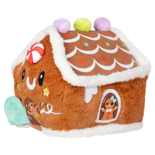 Squishable 9 Inch Mini Gingerbread House Holiday Plush Toy