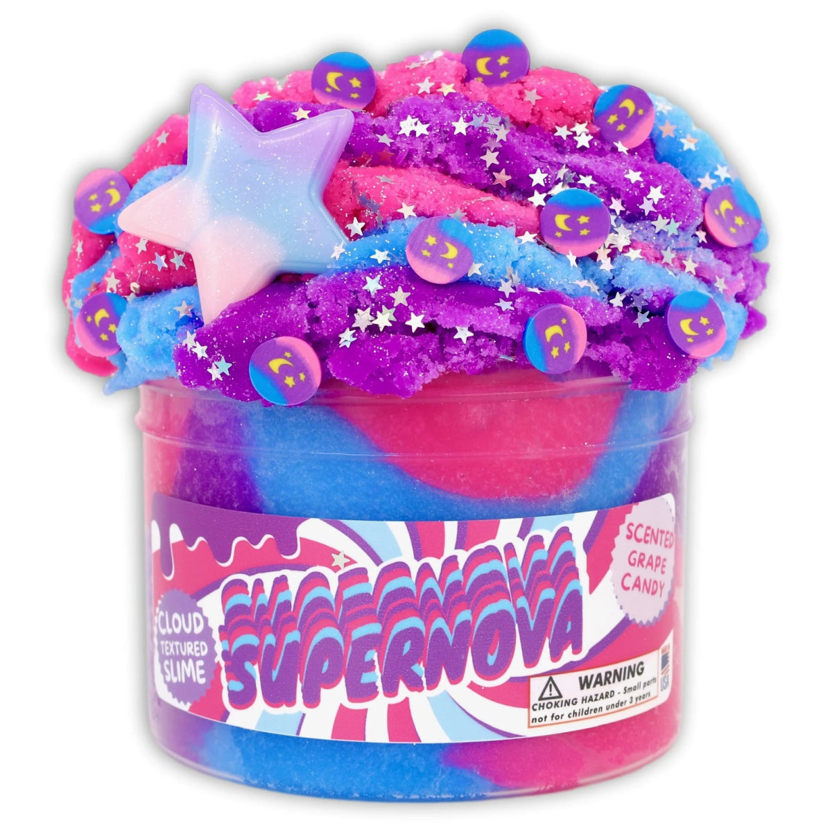 Dope Slimes 8 oz Supernova Slime - Owl & Goose Gifts