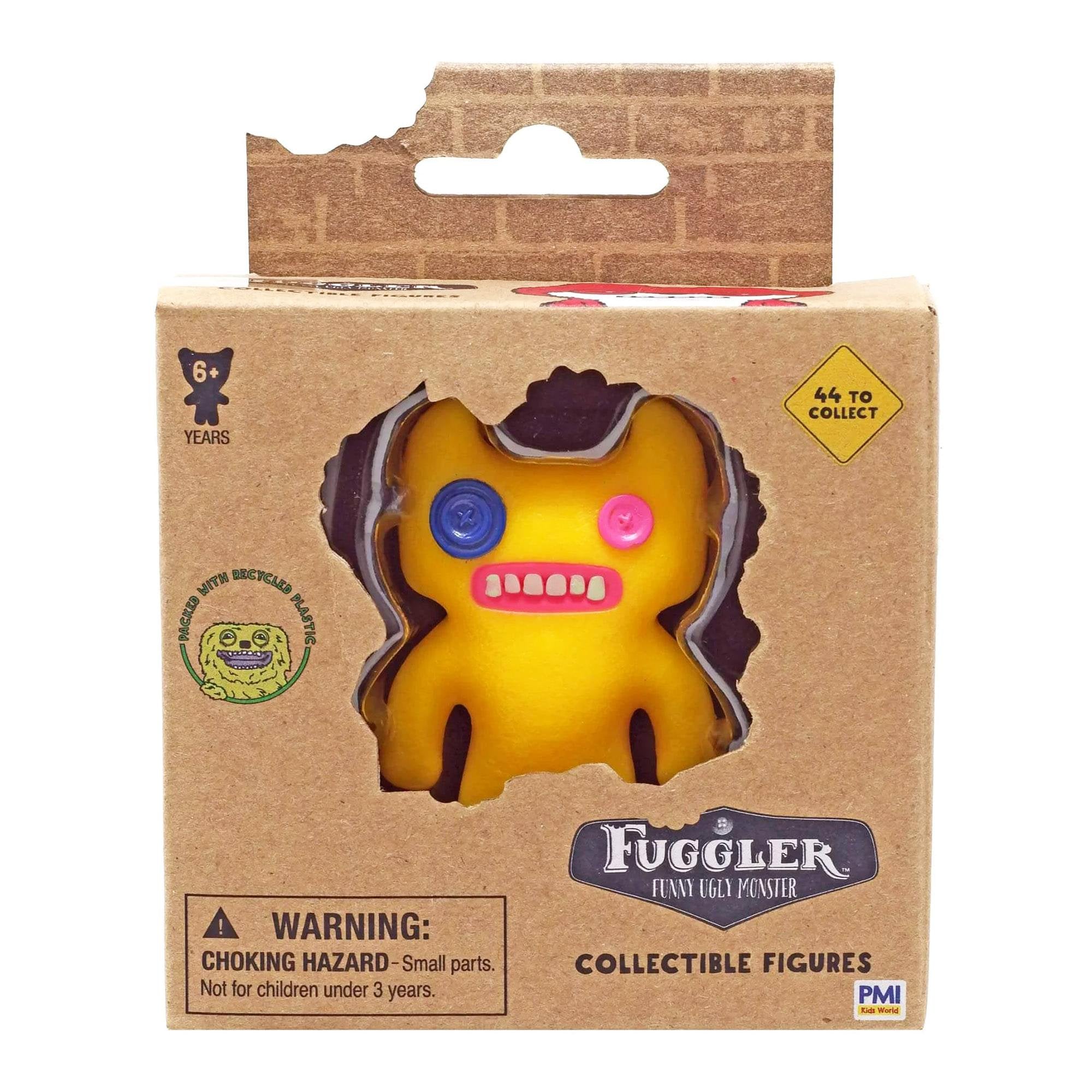 Zuru Fugglers 2.5 Inch Collectible Vinyl Figure - Indecisive Monster Yellow