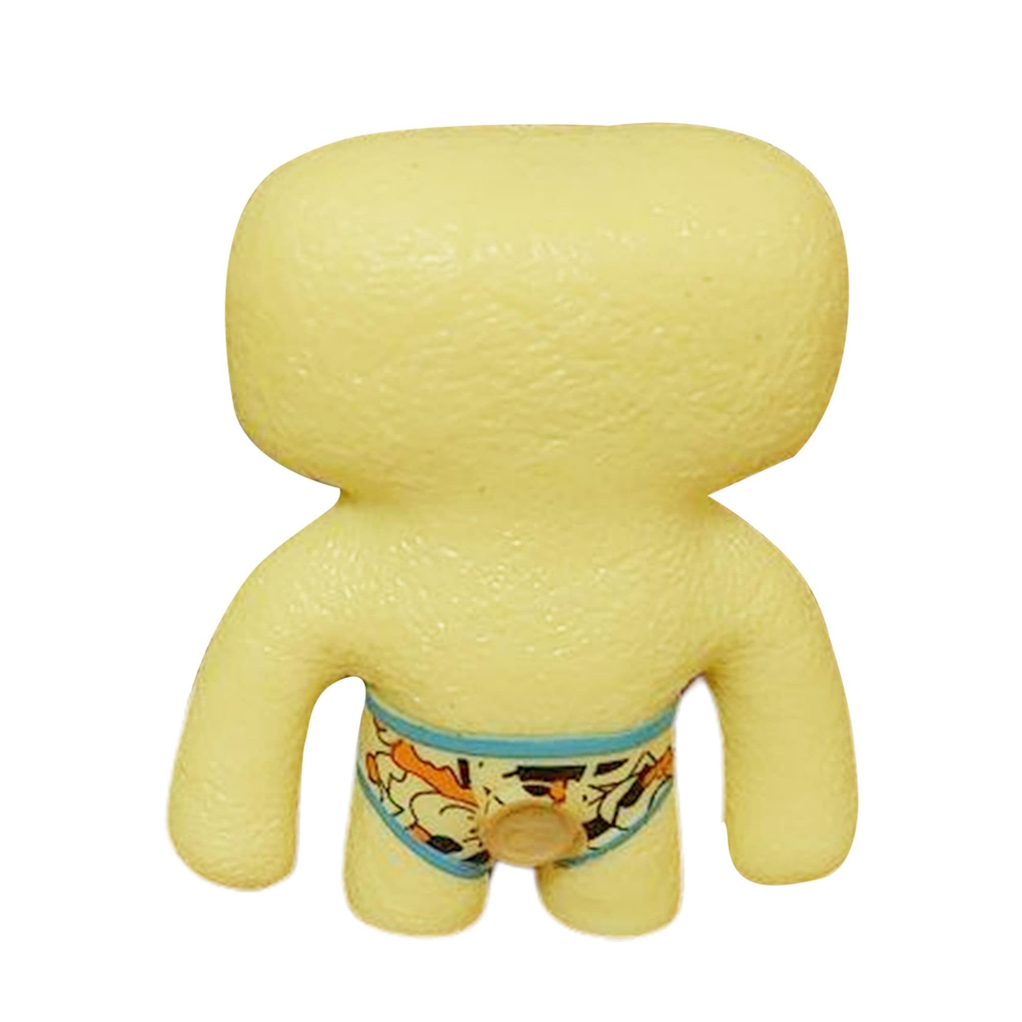 Zuru Fugglers 2.5 Inch Collectible Vinyl Figure - Yellow with Underwear