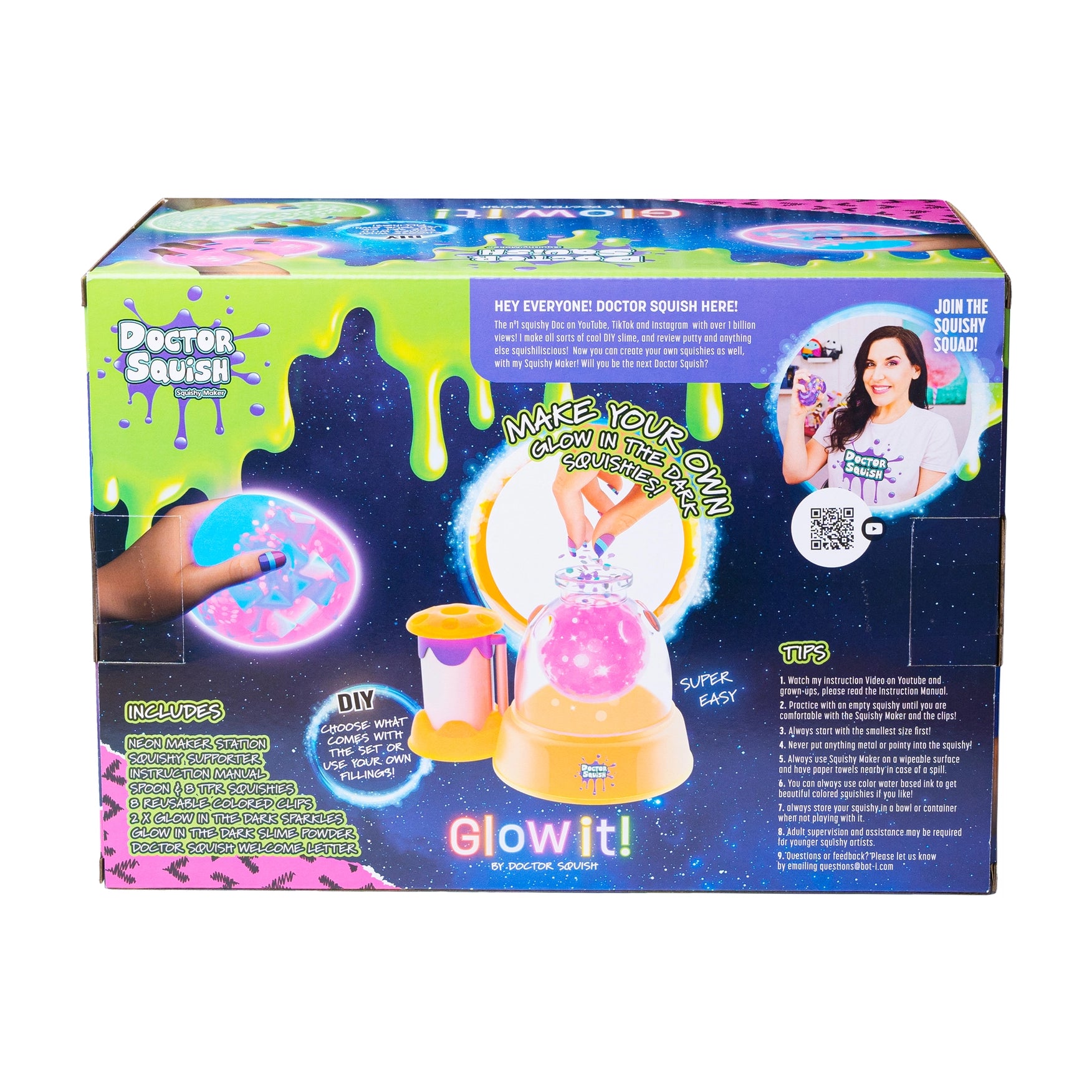 Doctor Squish Squishy Maker Station - Glow It Edition