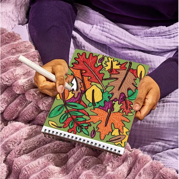 Lifelines FlowArt Color-To-Reveal - Fall Is In The Air - Scented Meditative Art