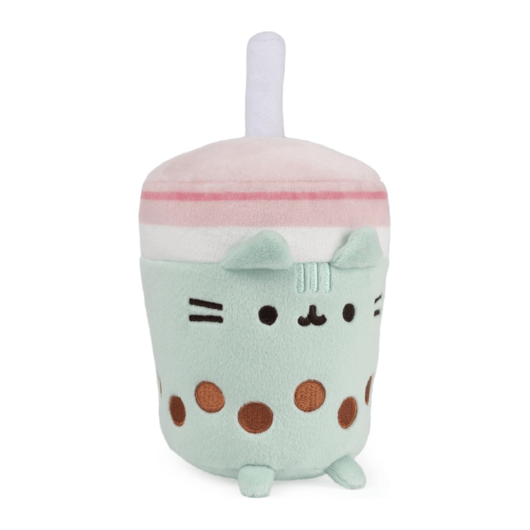 Pusheen 6 Inch Boba Tea Sips Plush Toy by GUND - Owl & Goose Gifts