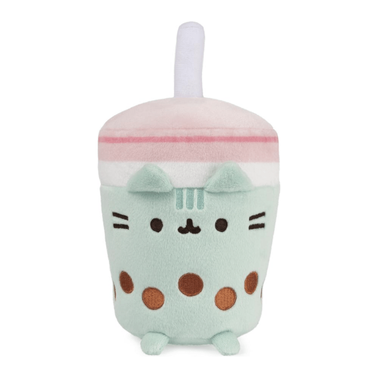 Pusheen 6 Inch Boba Tea Sips Plush Toy by GUND - Owl & Goose Gifts