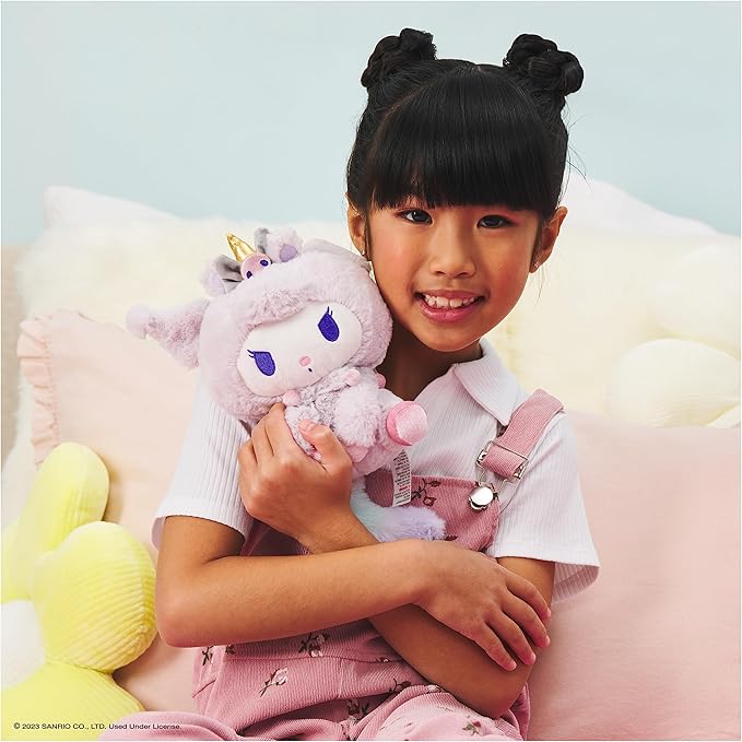 Sanrio 6 Inch Kuromi Unicorn Plush Toy by GUND - Owl & Goose Gifts