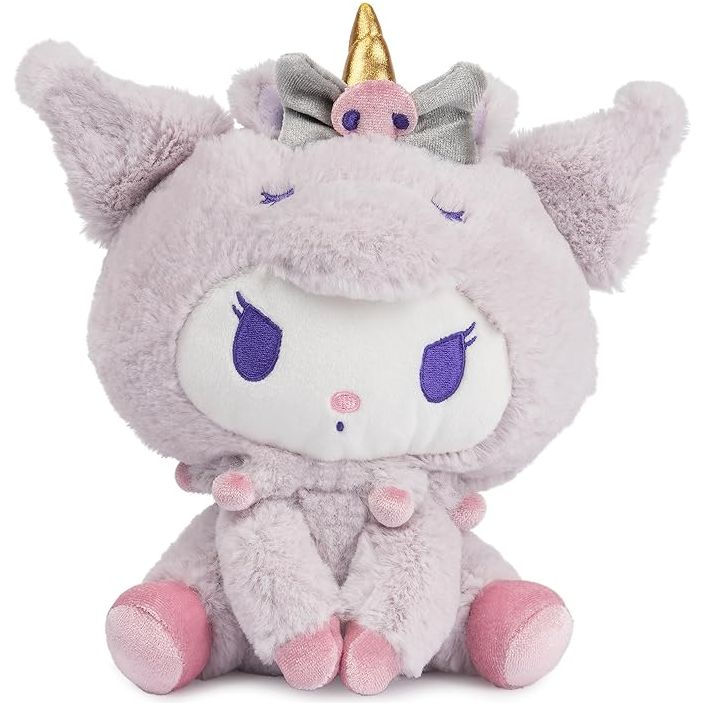 Sanrio 6 Inch Kuromi Unicorn Plush Toy by GUND - Owl & Goose Gifts
