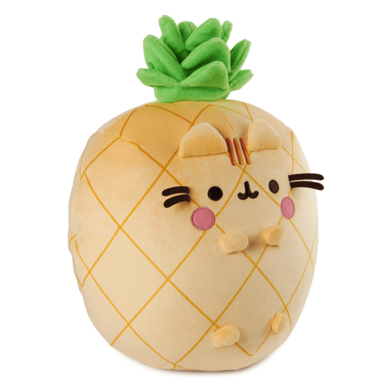 Pusheen 11 Inch Pineapple Scented Squisheen Plush Toy by GUND - Owl & Goose Gifts