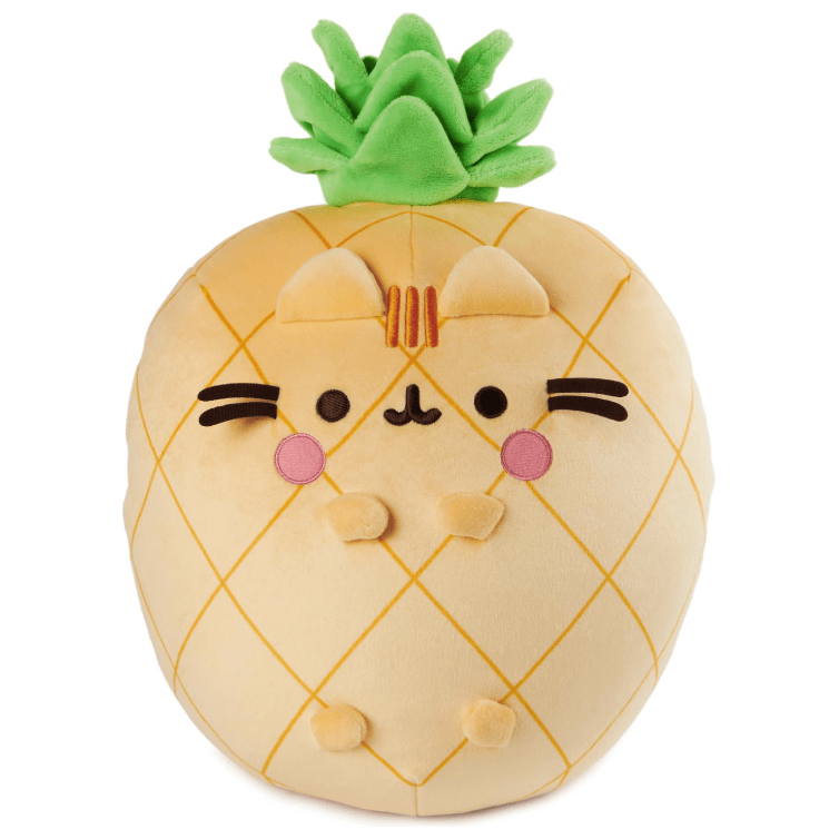 Pusheen 11 Inch Pineapple Scented Squisheen Plush Toy by GUND - Owl & Goose Gifts