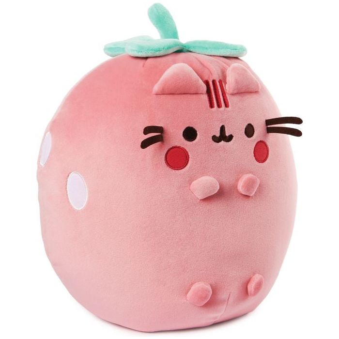 Pusheen 11 Inch Strawberry Scented Squisheen Plush Toy by GUND - Owl & Goose Gifts