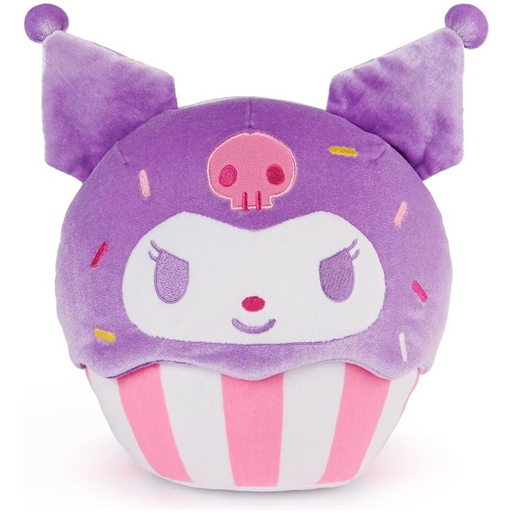 Sanrio 8 Inch Kuromi Cupcake Plush Toy by GUND - Owl & Goose Gifts