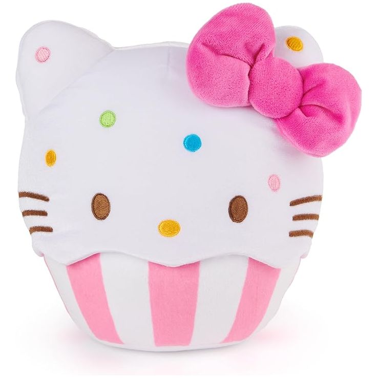 Sanrio 8 Inch Hello Kitty Cupcake Plush Toy by GUND - Owl & Goose Gifts