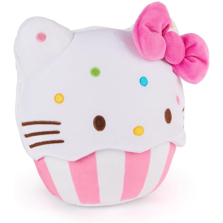 Sanrio 8 Inch Hello Kitty Cupcake Plush Toy by GUND - Owl & Goose Gifts