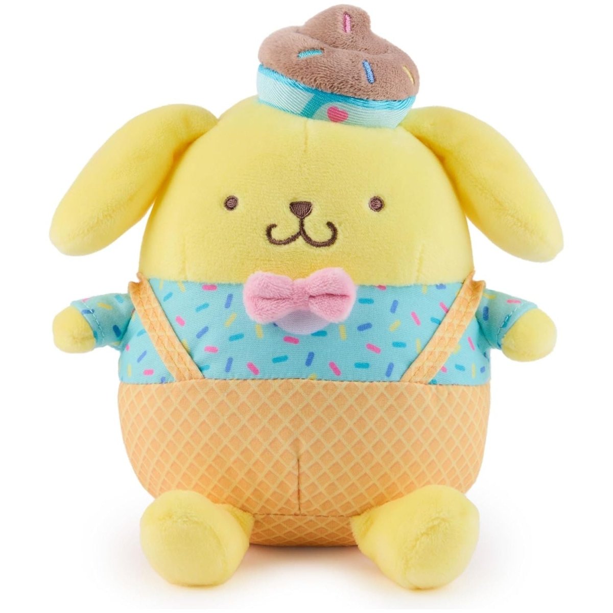 Sanrio 6 Inch Pompompurin Ice Cream Plush Toy by GUND - Owl & Goose Gifts