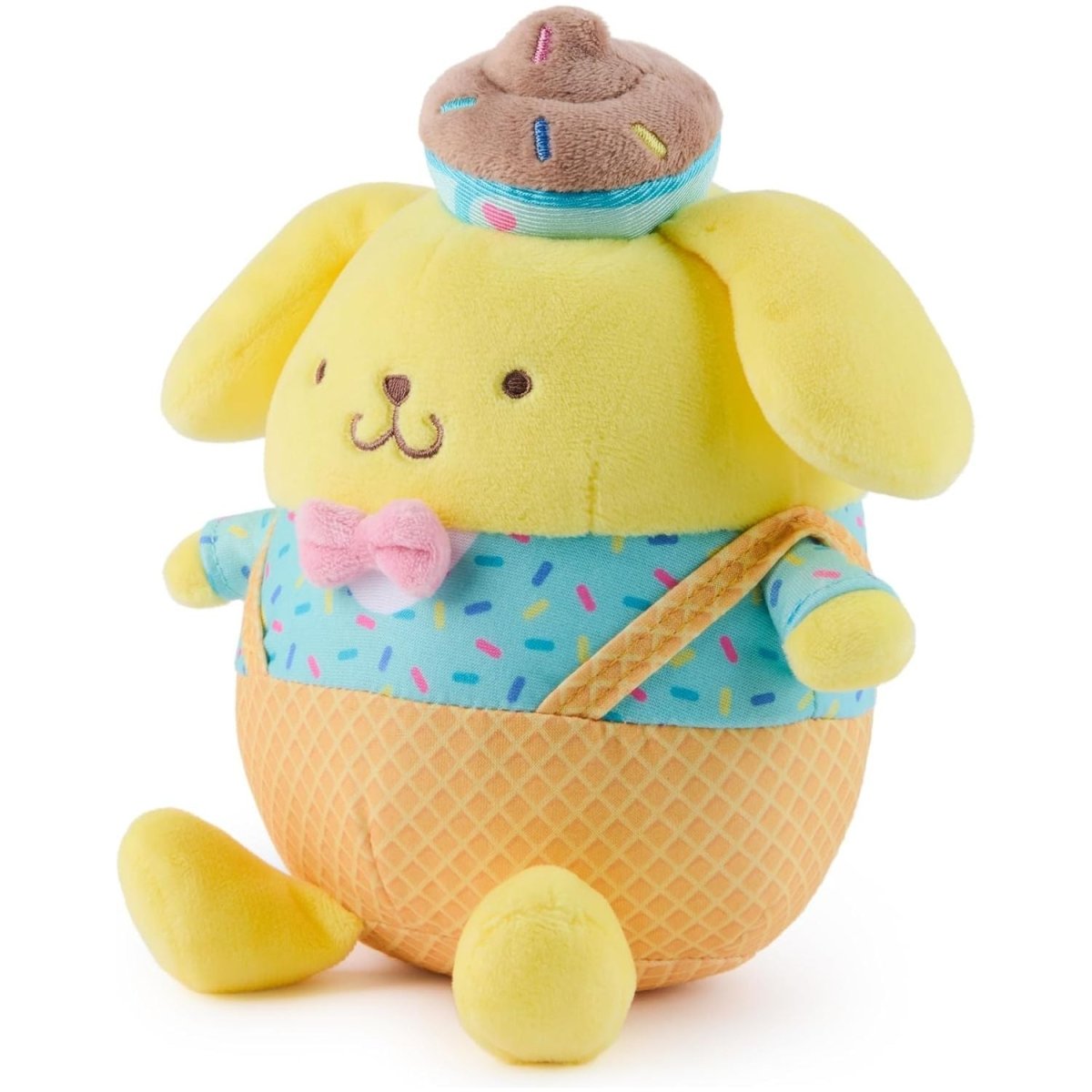 Sanrio 6 Inch Pompompurin Ice Cream Plush Toy by GUND - Owl & Goose Gifts