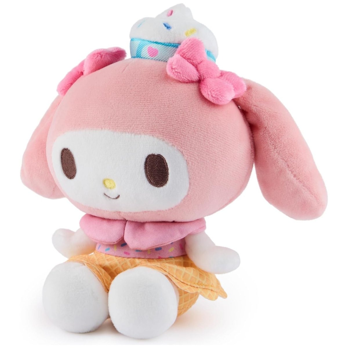 Sanrio 6 Inch My Melody Ice Cream Plush Toy by GUND - Owl & Goose Gifts
