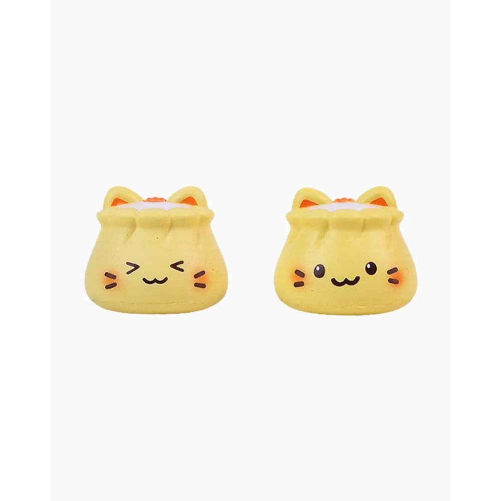 Fluffmellies 3 Inch Kitten Dumplings Scented Slow Rise Squishy Toy - Assorted