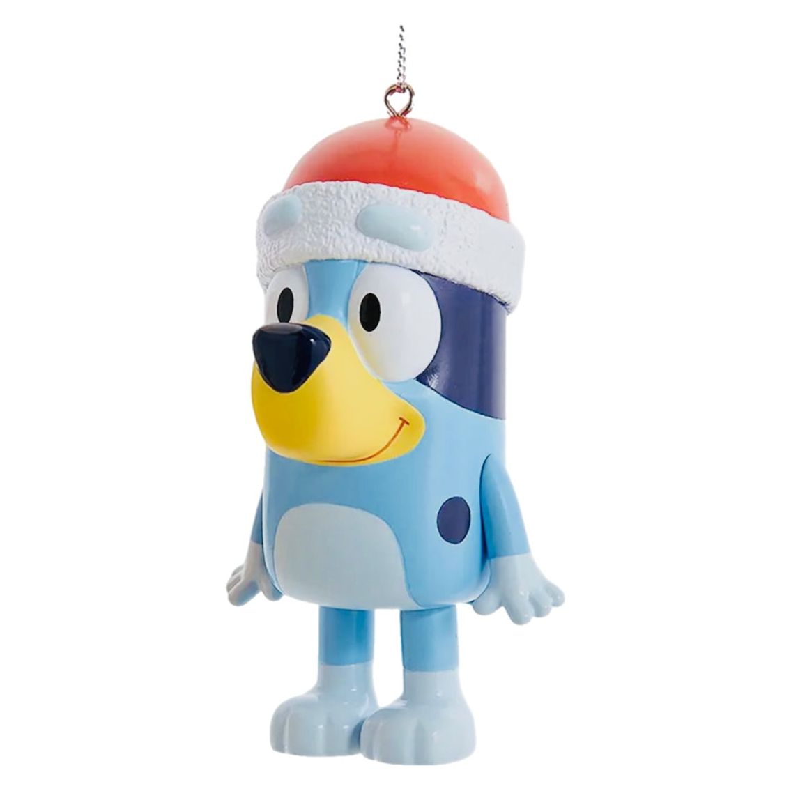 Bluey and Friends 3" Character Christmas Ornament - BLUEY WITH SANTA HAT - Owl & Goose Gifts
