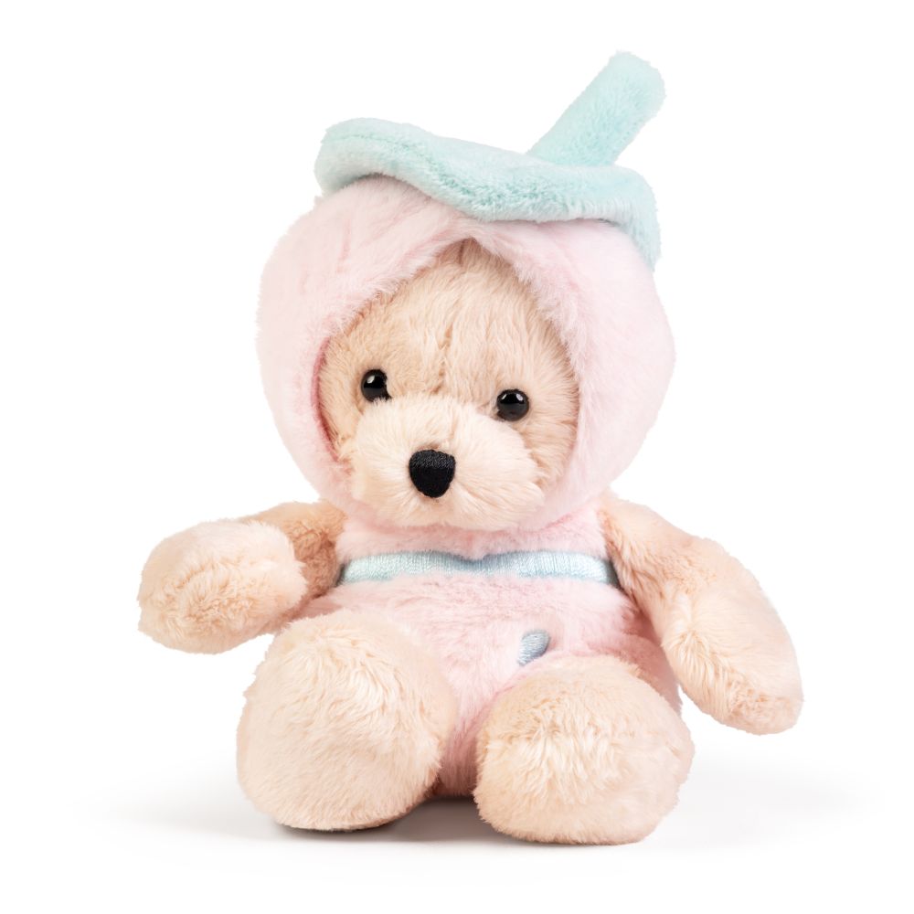 Keycraft 7 Inch Boba Tea LITTLE Dress Up Bear Plush Toy - Assorted